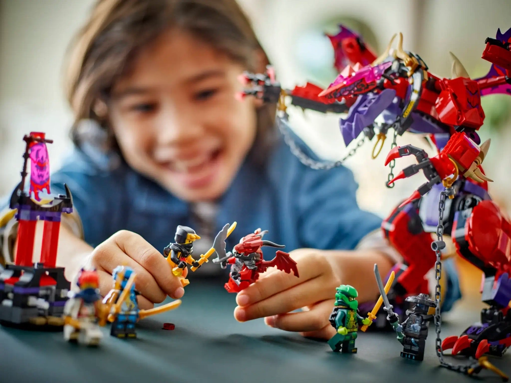 Конструктор LEGO Ninjago 71832 Громовой клык Дракона Хаоса