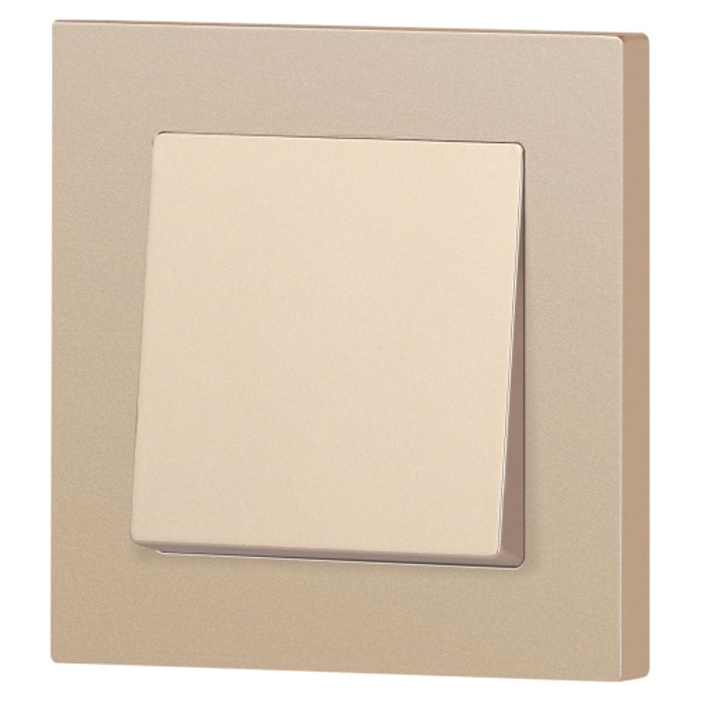 Переключатель перекрестный Intro Accent 6-108-04 10А-250В IP20 СУ AL/CU шампань | 