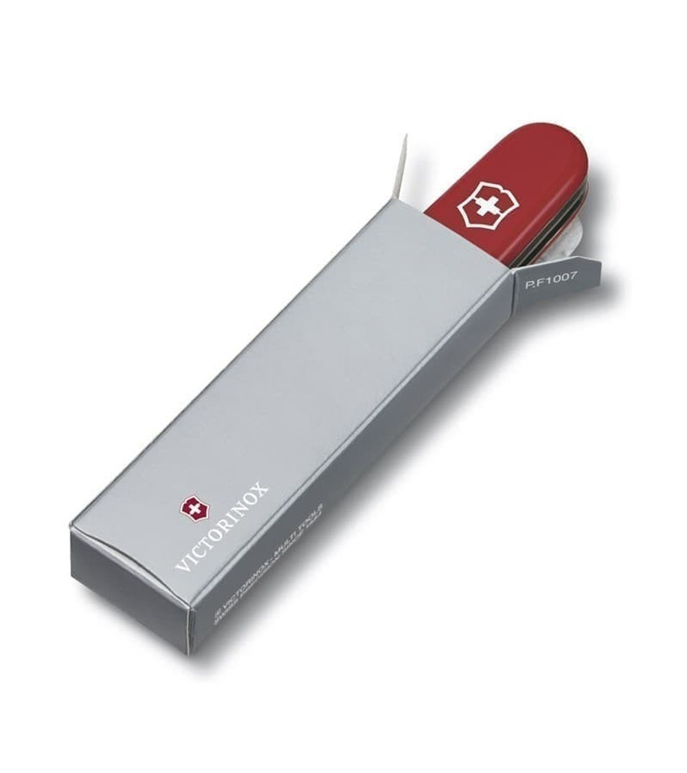 Нож-брелок VICTORINOX NailClip 580, 65 мм, 8 функций, красный