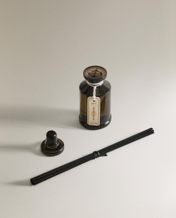 Zara Home Аромадиффузор Amber Myth 100 мл, тростниковые палочки микадо, аромат восточный древесный, Коричневый