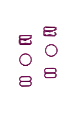 Кольцо, регулятор, крючок для бюстгальтера слива 1 см