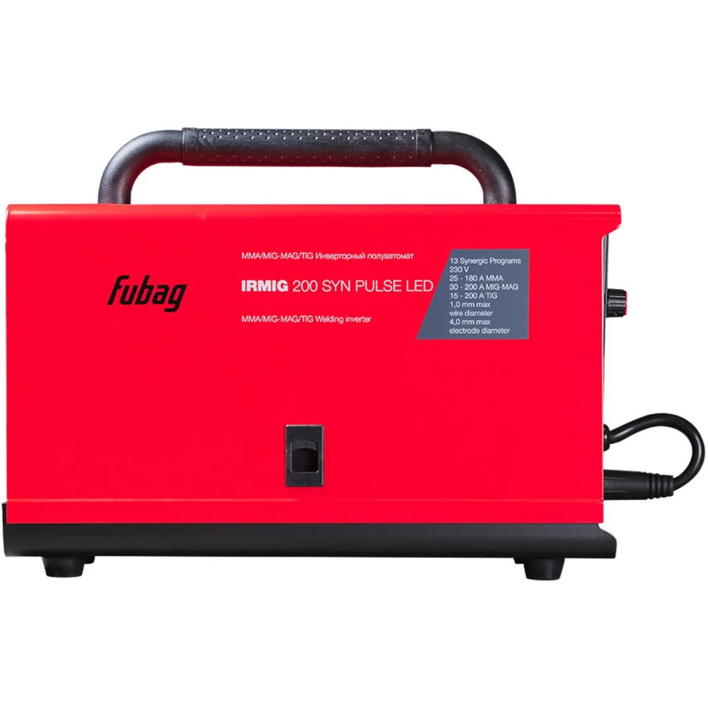 Сварочный аппарат Fubag IRMIG 200 SYN PULSE LED+ горелка 250А