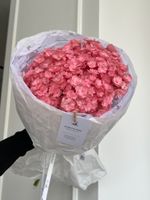 Букет из гортензии в розовом оттенке