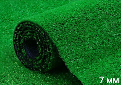 Ковровое покрытие Трава искусственная ПП ширина рулона 4,0 м (высота ворса 7мм)