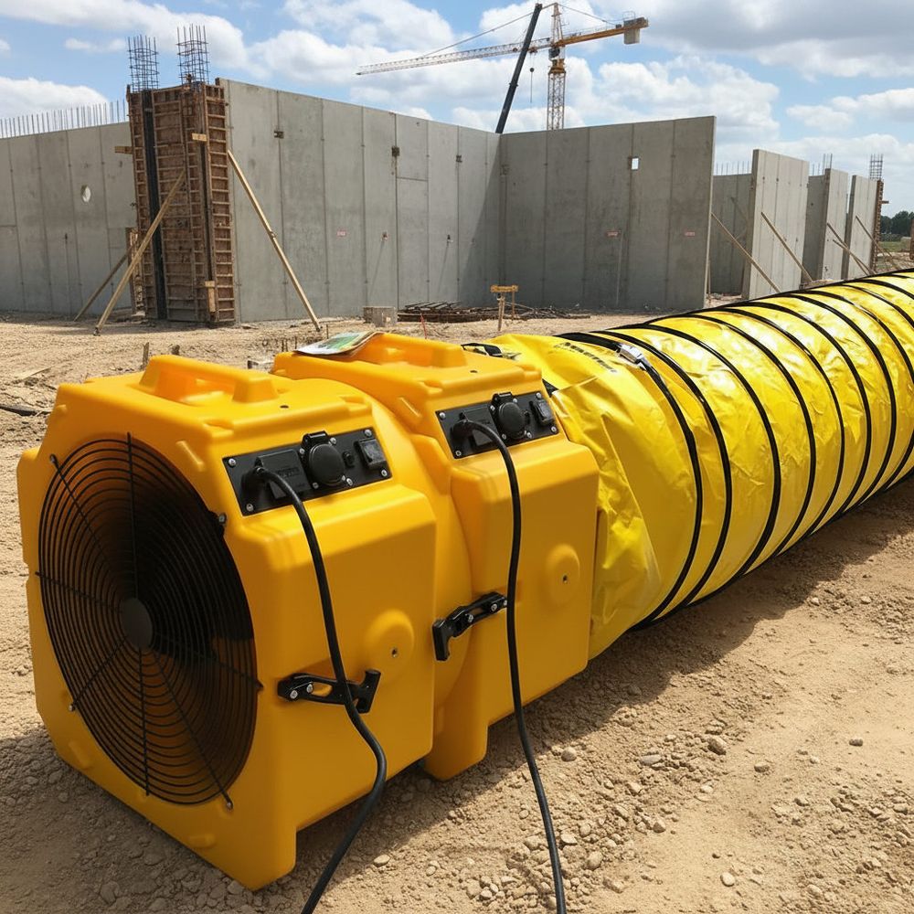 Вентилятор промышленный DFX 20 Omega Air Control - [40 см / 6450 куб. в час]