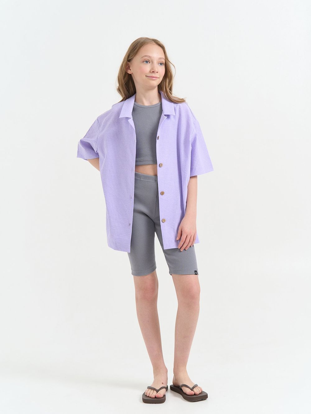 Велосипедки из кашкорсе "Пепел" 7+