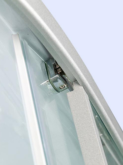 Душевая кабина WeltWasser (ВельтВассер) Werra XL 901, со средним поддоном, 90x90x226