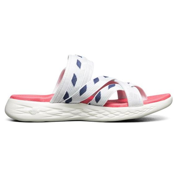 Skechers On-The-Go 600 'White Blue Pink'