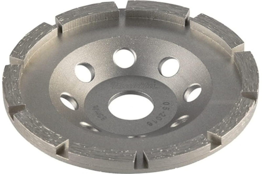 Чашка алмазная однорядная "Эконом" 125x22,23x8x5 мм (груб. шлиф., для PC5000C/5001C/УШМ 125 мм) Makita D-60682