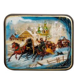 ШК-55/137 Шкатулка «Тройка» исп. Маркова