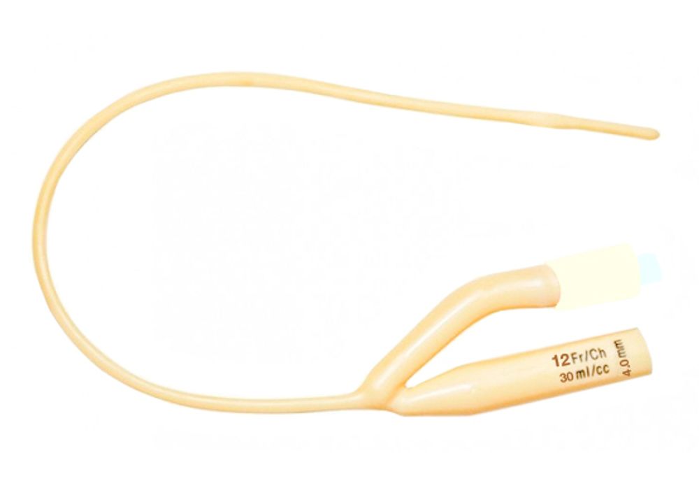 Латексные двухходовые катетеры Фолея Vogt Medical Ch 12