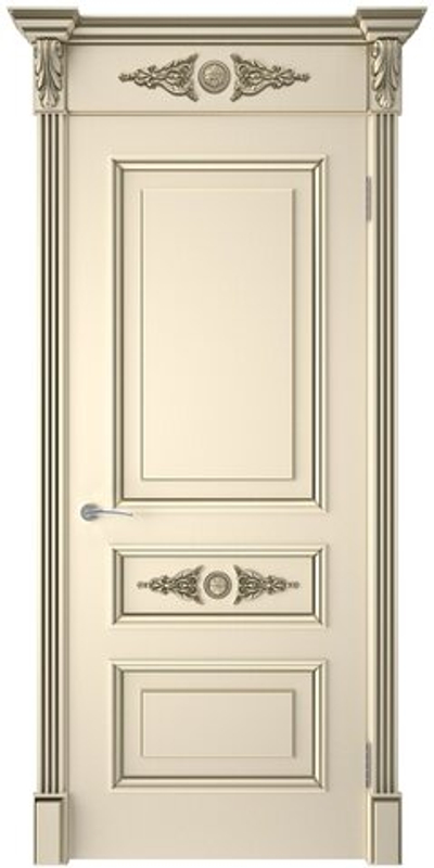 Межкомнатная дверь Артгамма "Багет кардинал" слоновая кость