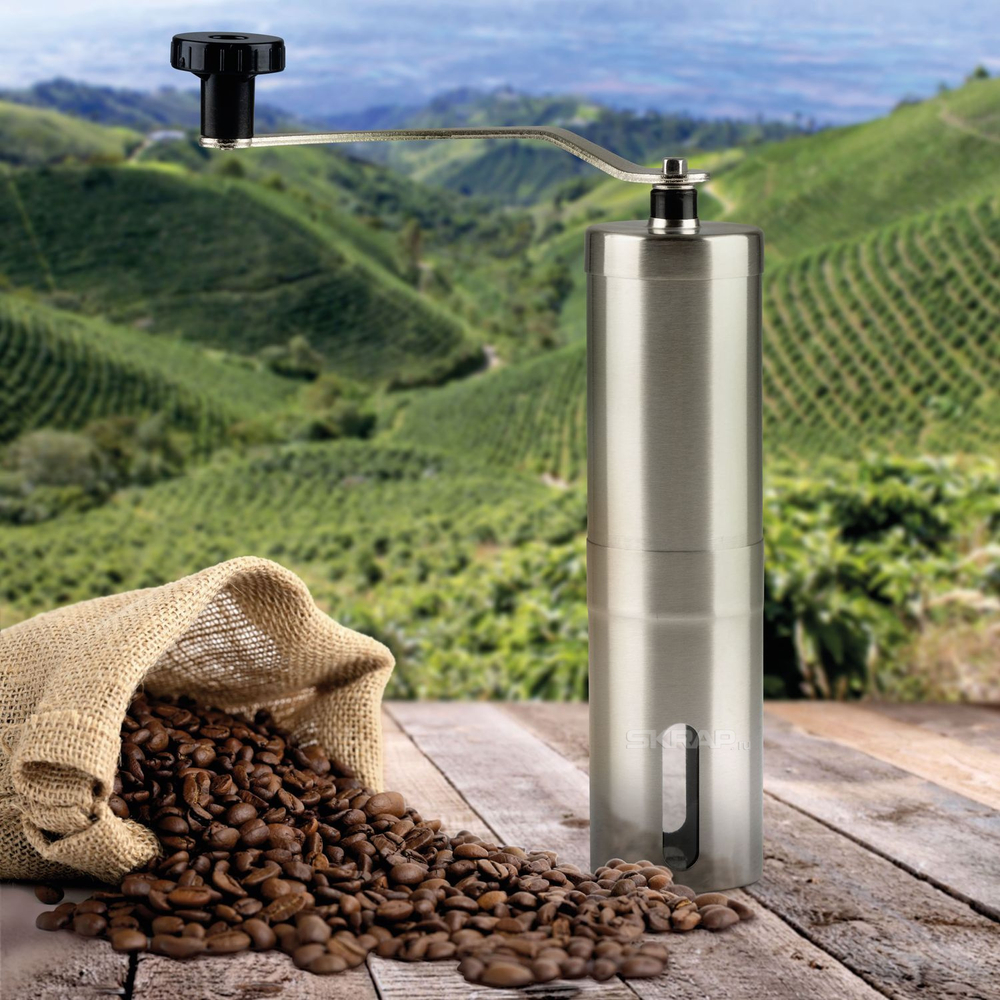 Мельница для ручного помола кофейных зерен Mallony, серия Mulino