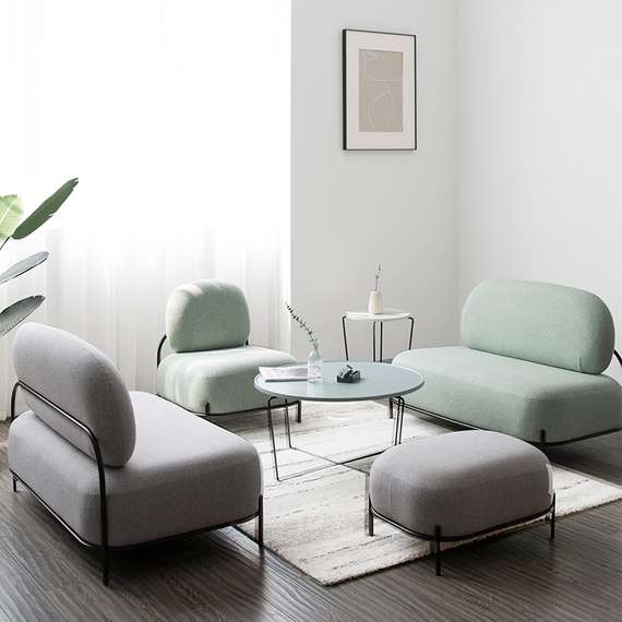 Кресло Midnight серо-зеленое