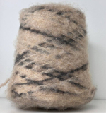 VOLO PRINT - Fabiano; 26% меринос, 72%, п/а, 2% эластан; 330м/100гр; col. 1147/202, секционная окраска бежевый с графитовыми вставками; S714