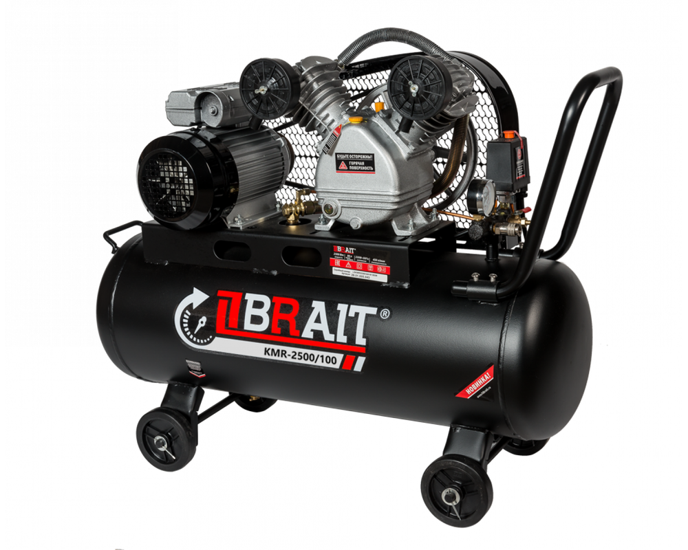Компрессор воздушный BRAIT KMR-2500/100