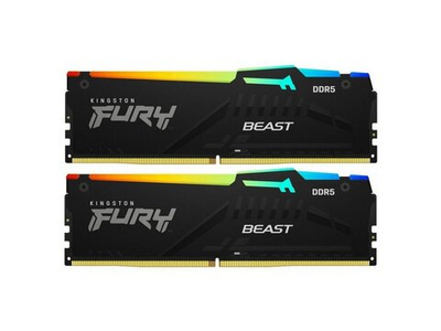 Оперативная память Kingston KF564C32BBAK2-32, DDR5 2х 32ГБ 6400 МГц, DIMM, RTL