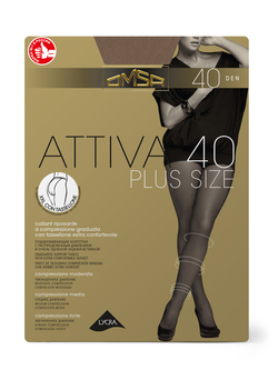 Omsa Attiva 40 XXL PLUS SIZE