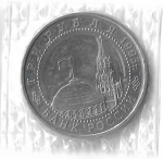 3 рубля 1993 ЛМД ''50-летие Победы на Курской дуге'' в родной запайке (АЦ)