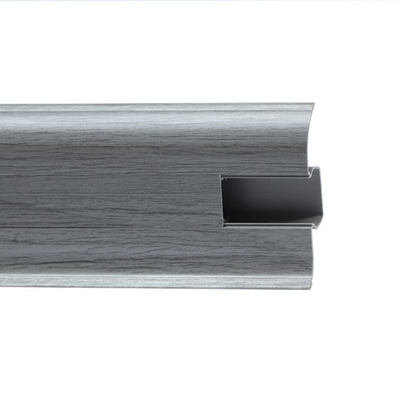 Плинтус Royce 58 мм 855 Серебристый Жемчуг