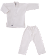 УЦЕНКА Кимоно для карате BASE, хлопок/полиэстер, белый, 00/120