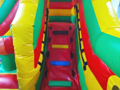 Коммерческий надувной батут "Сафари-джунгли 2 " 6*5*2,8 м