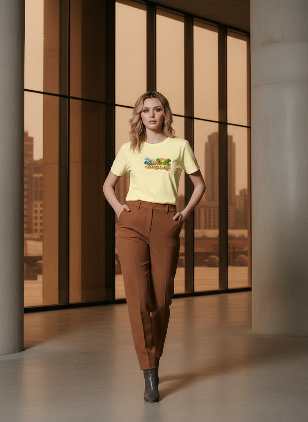 Футболка - Горы, яблоки, адыгейский сыр!