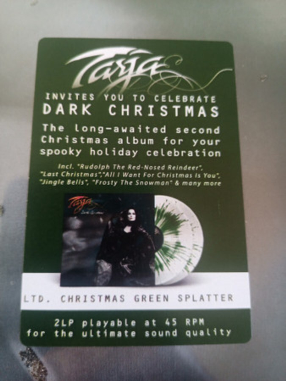 Tarja / Dark Christmas (Limited Edition)(Coloured Vinyl)(2LP)