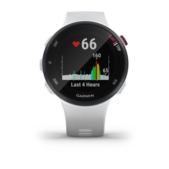 Беговые GPS часы Garmin Forerunner 45S (белые) 010-02156-10