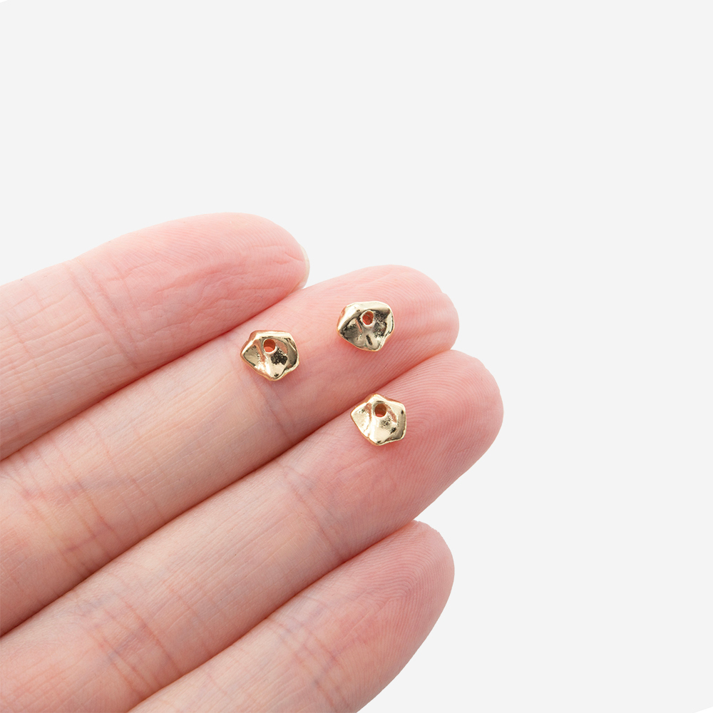 Спайсер-разделитель "Самородок", 2,5-5,5мм, позолота