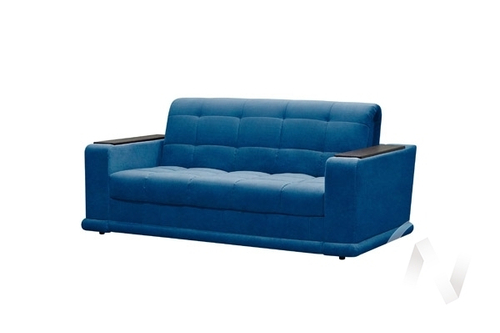 Диван прямой Амадей 2 (БД) (1800) MODUS 18 (синий)