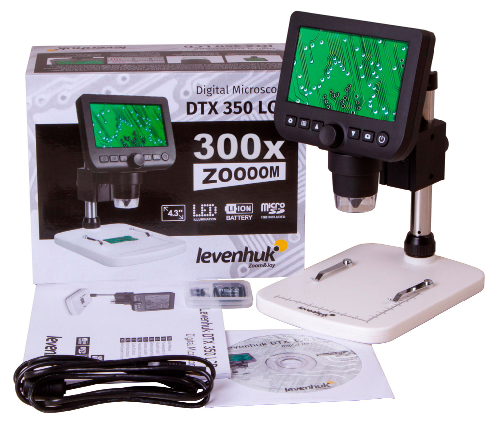 Микроскоп цифровой Levenhuk DTX 350 LCD - фото 17