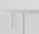 Душевой уголок Slim-N VSR-4SNP1012CLGM, 1200*1000, вороненая сталь, стекло прозрачное