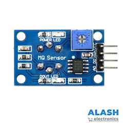 Датчик газа MQ-9 (угарный газ, углеводородные газы)