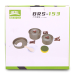 Набор посуды, 2 кастрюли, 1 сковородка, (2-3 персоны) BRS-153