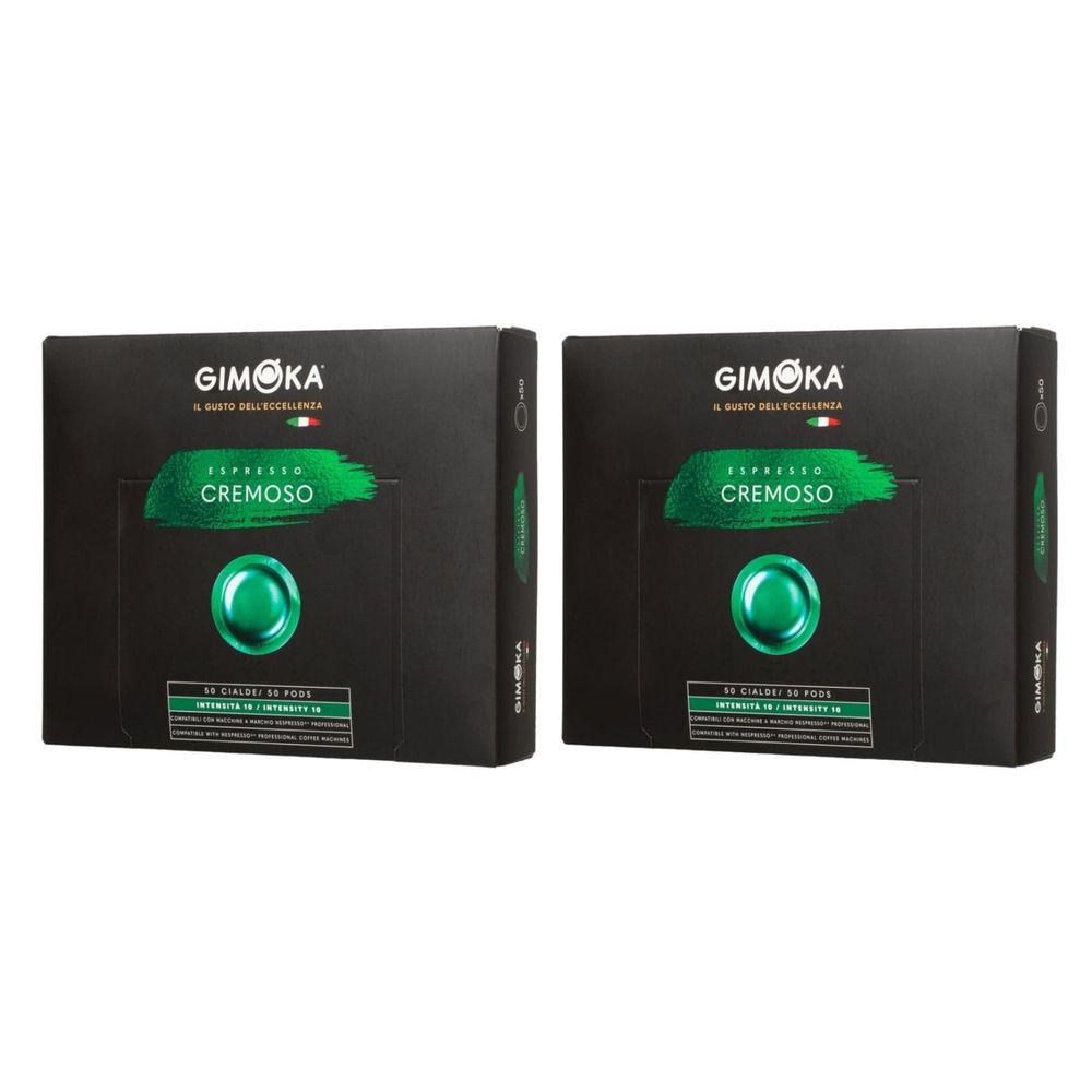 Кофе в капсулах Gimoka Nespresso Pro Cremoso 50 капсул 2 шт
