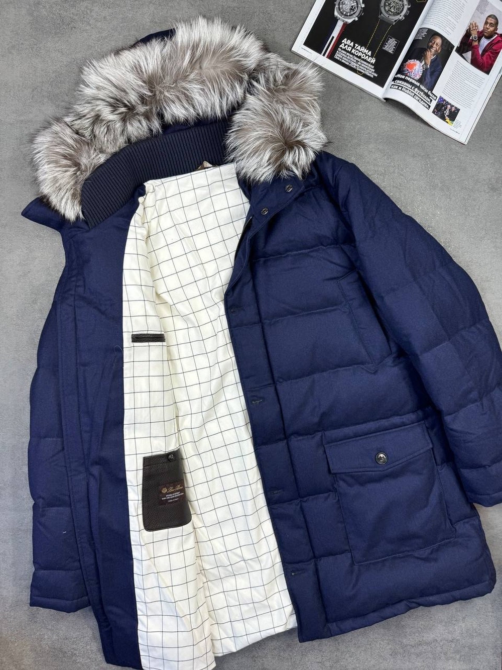 Кашемировый пуховик Loro Piana