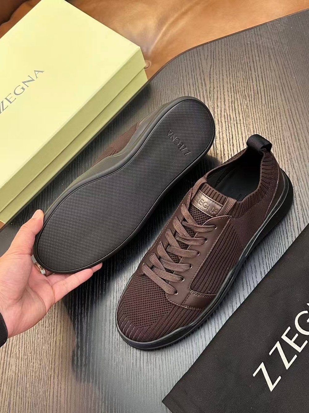 Кеды Zegna