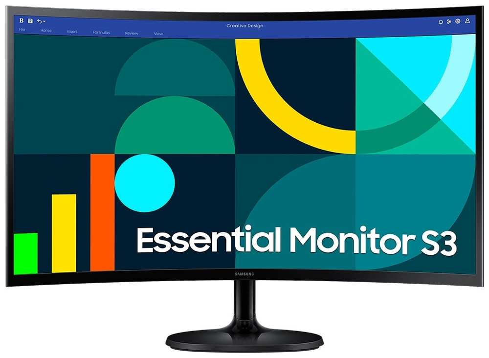 Монитор 27" Samsung LS27D360GAIXCI черный