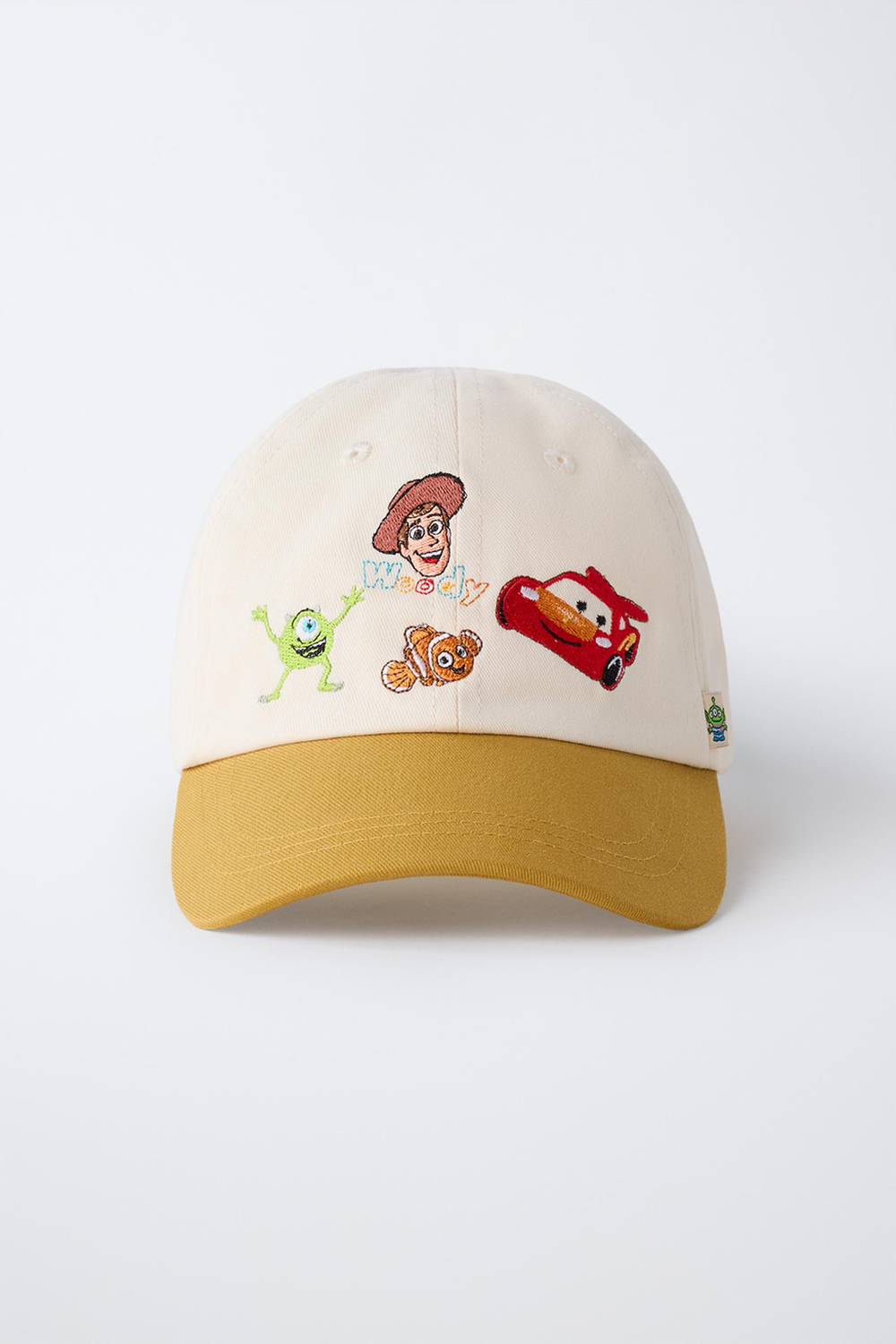 ZARA КЕПКА С ВЫШИВКОЙ © DISNEY PIXAR, ЭКРЮ