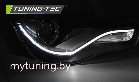Передние фары tru drl black для Audi A1