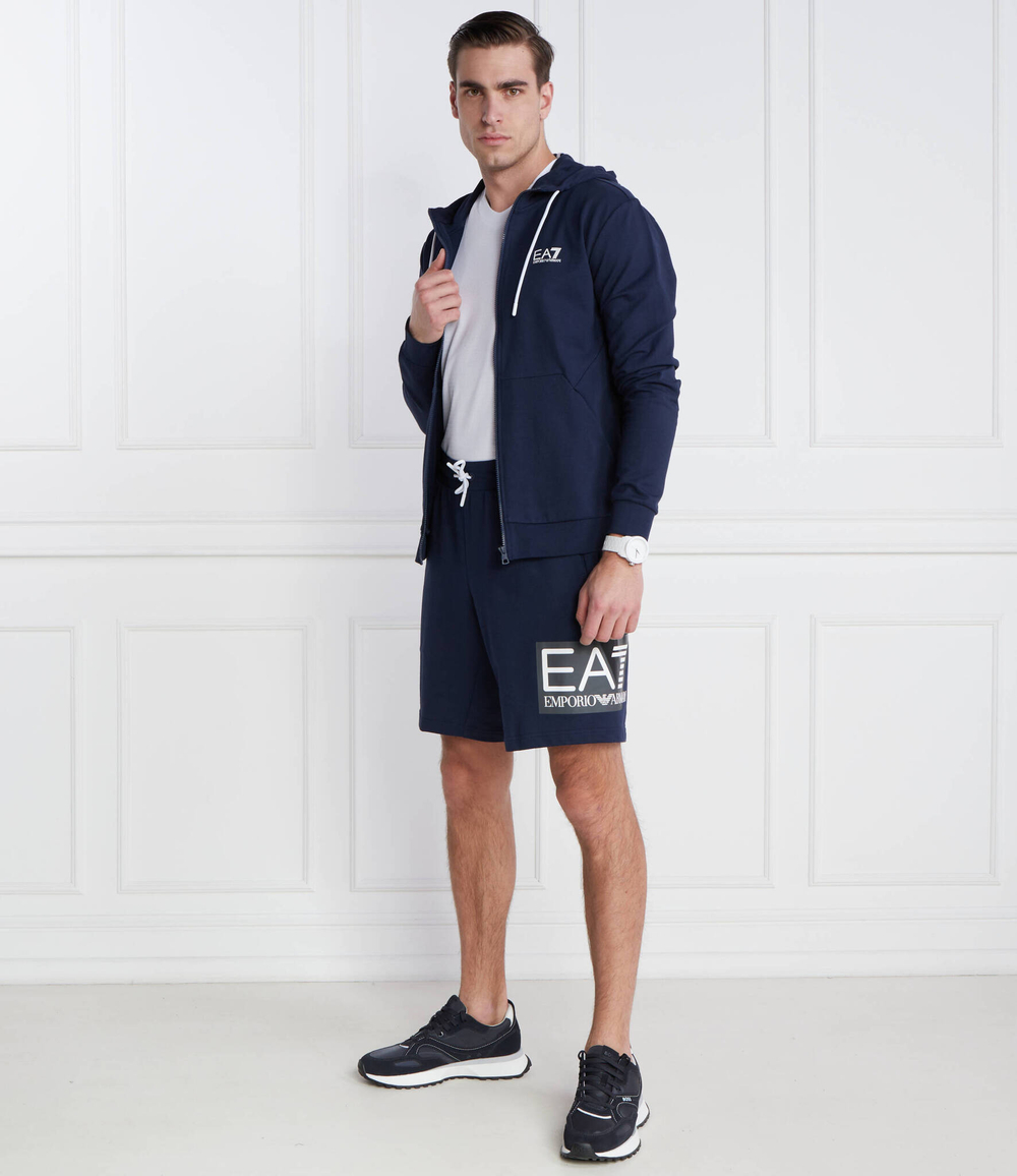 Худи EA7 - темно-синий(3DPM53 PJ05Z)