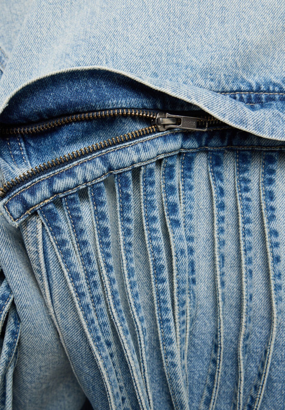 Куртка джинсовая женская MUSTANG Ozark Fringe Jacket