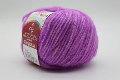 Пряжа "Фиджи" 567 тёмная фиалка