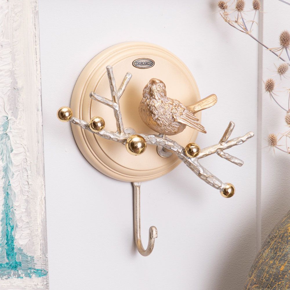 Настенный крючок Терра Айвори