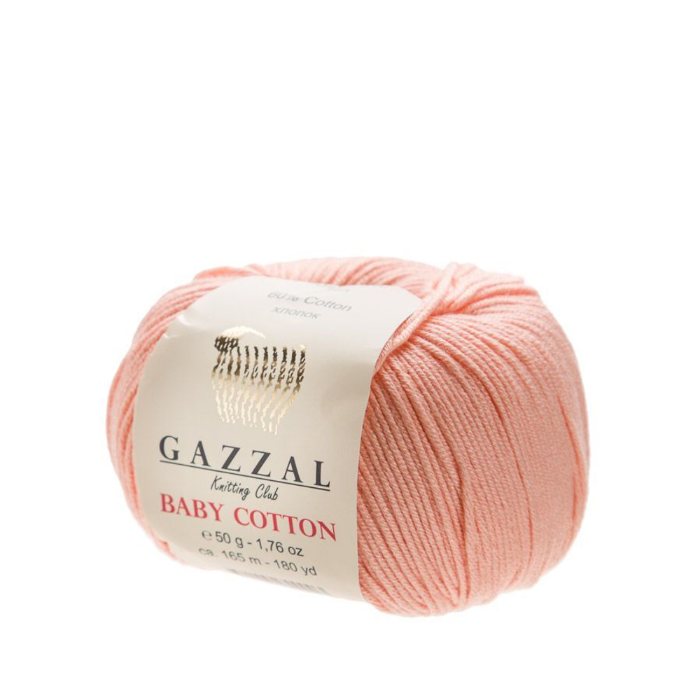 Пряжа GAZZAL Baby Cotton 50гр. 165 м цв. 3412