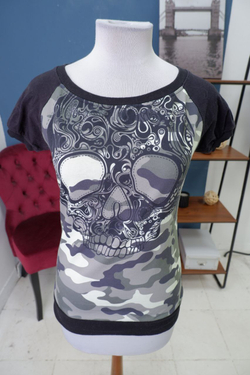 Футболка с принтом 44 размер