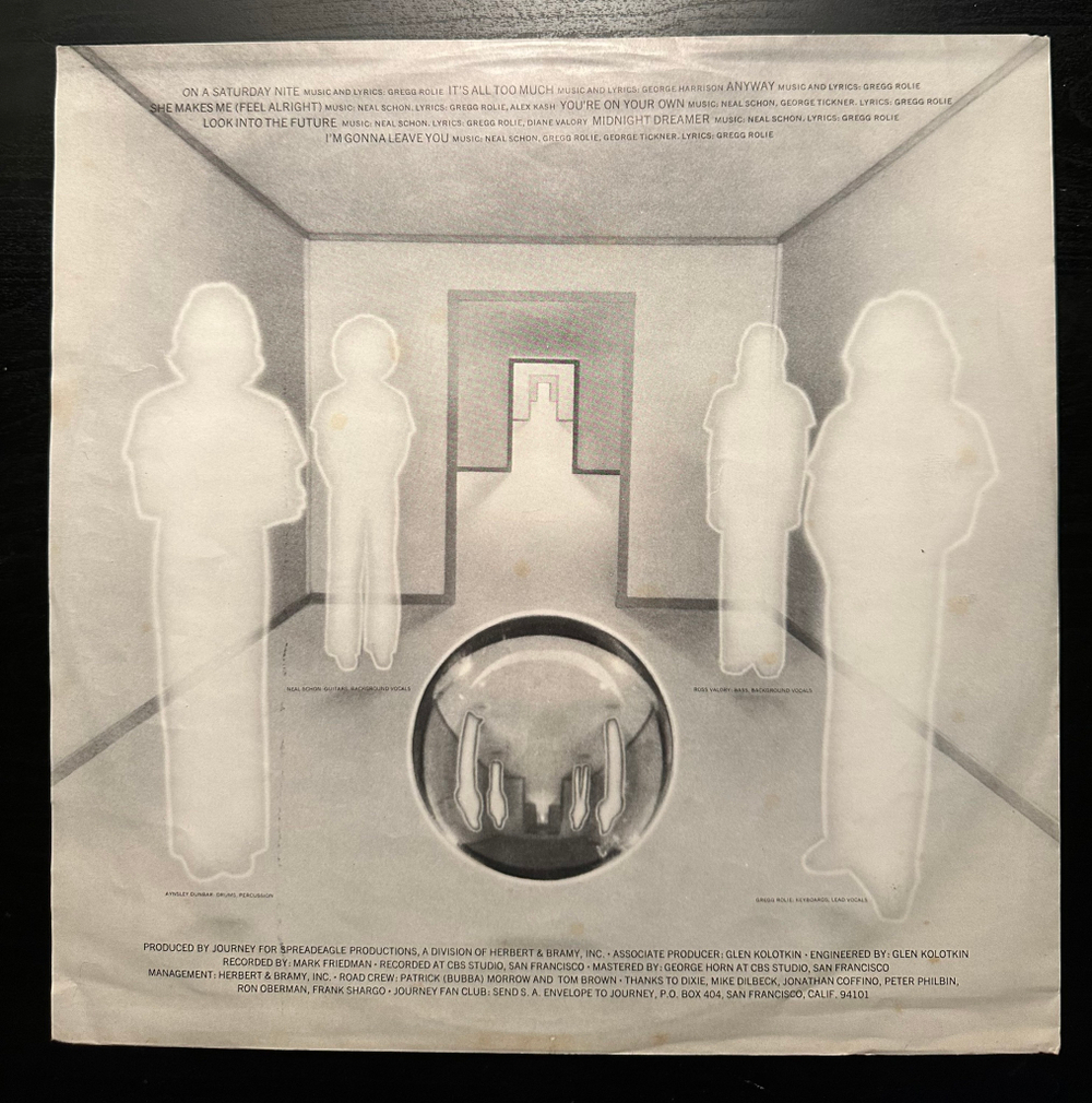 Journey - Look Into The Future (Голландия 1976г.)