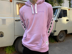 Худи UNAFFECTED Лампасы Лиловый