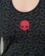 ОДЕЖДА ДЛЯ ТЕННИСА Женская, Майка HYDROGEN TENNIS BALL TECH TANK .